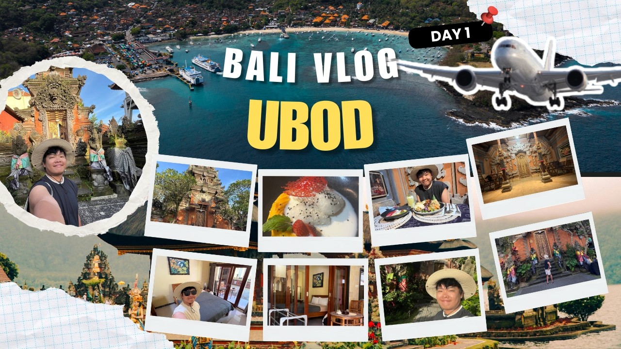 First Day in Ubud 🇮🇩 | Local Homestay, Temples & Market