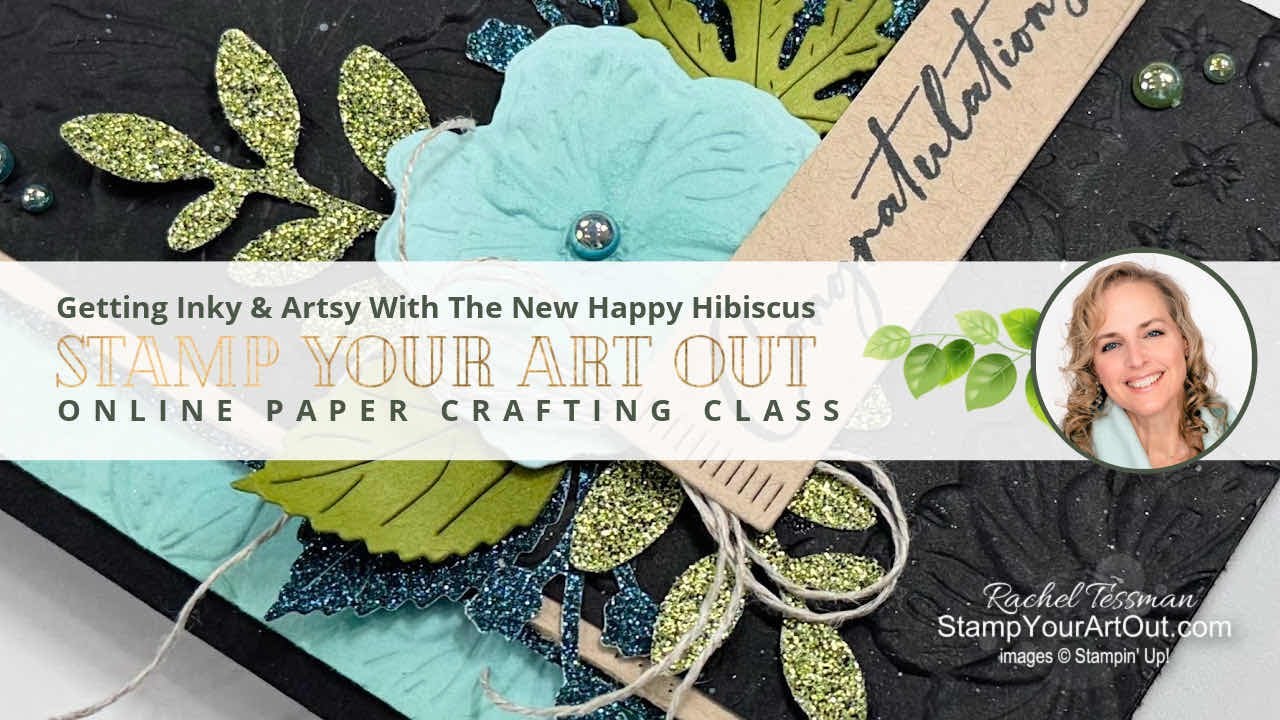 Let’s Get Inky & Artsy With The New Happy Hibiscus
