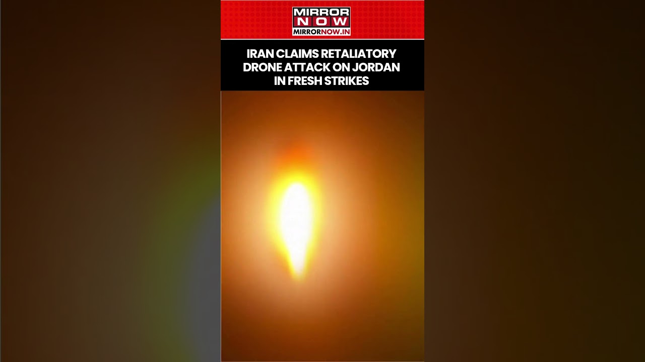 Iran Claims Retaliatory Drone Attack On US Base In Jordan In Fresh Strikes #shorts
