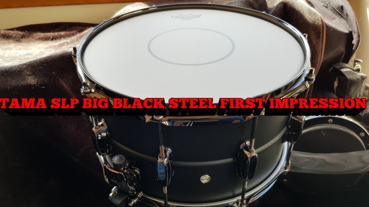 TAMA SLP BIG BLACK STEEL 14 x 8
