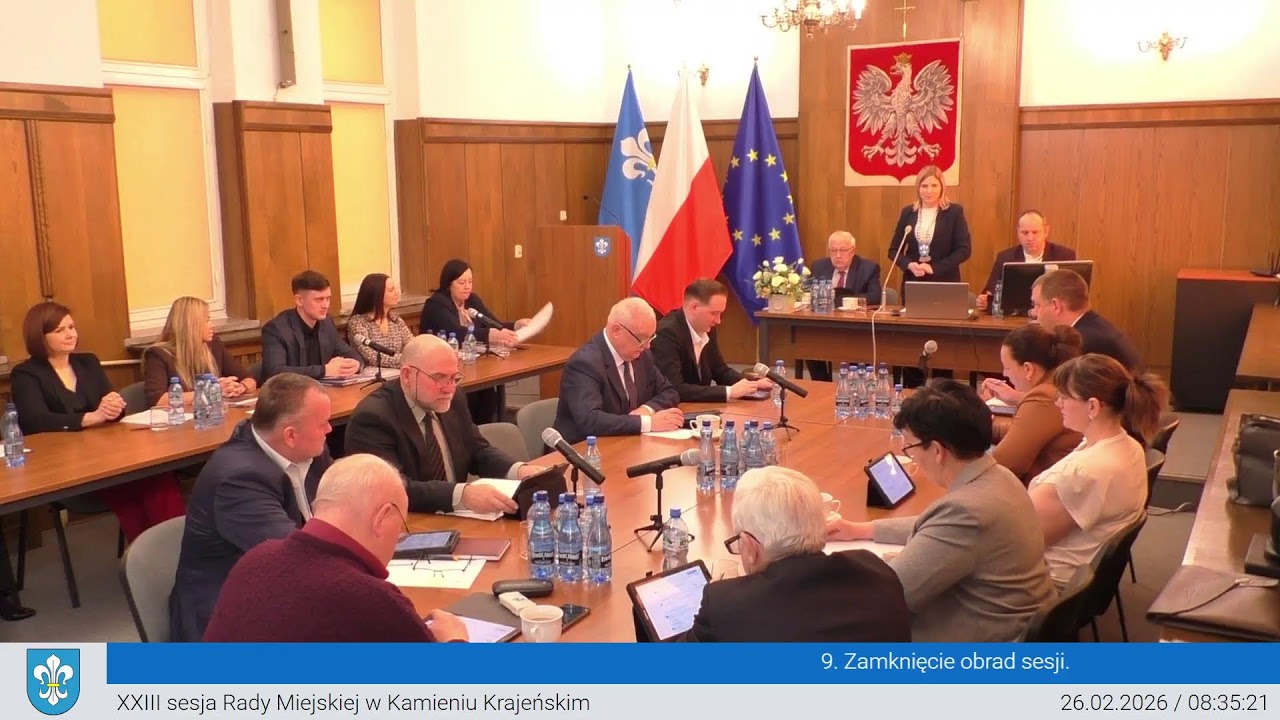 XXIII Sesja Rady Miejskiej w Kamieniu Krajeńskim (Kadencja 2024 - 2029)