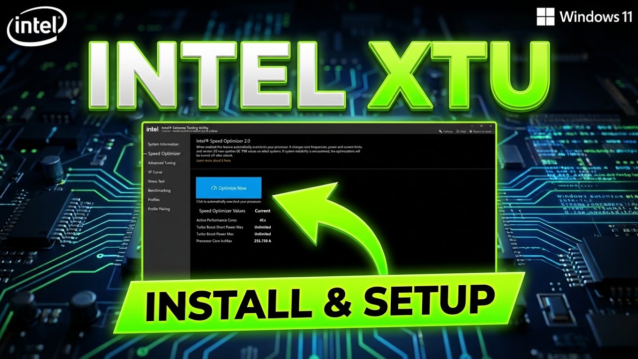 How to Install Intel&reg; Extreme Tuning Utility Intel&reg; XTU on Windows 11 24H2