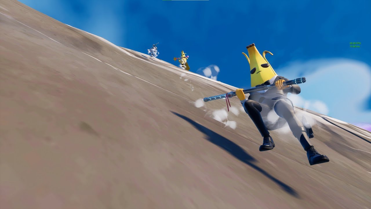 Fortnite invasion de Bananes chez Patch Curtis avec S-Thury