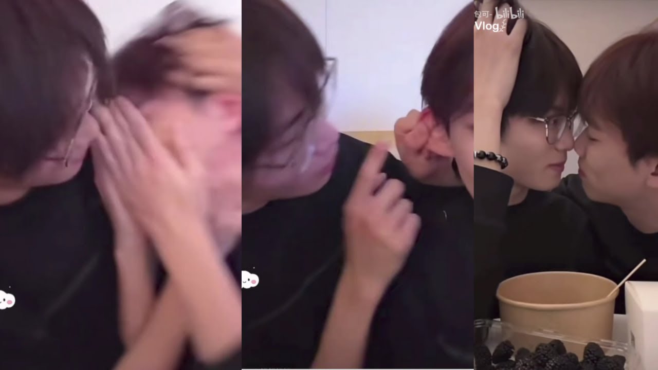 [BL] Damn it! His voice is so cute - Kiss & Hug & Cuddle Collection | Jiang Penghan &  Hu Jing