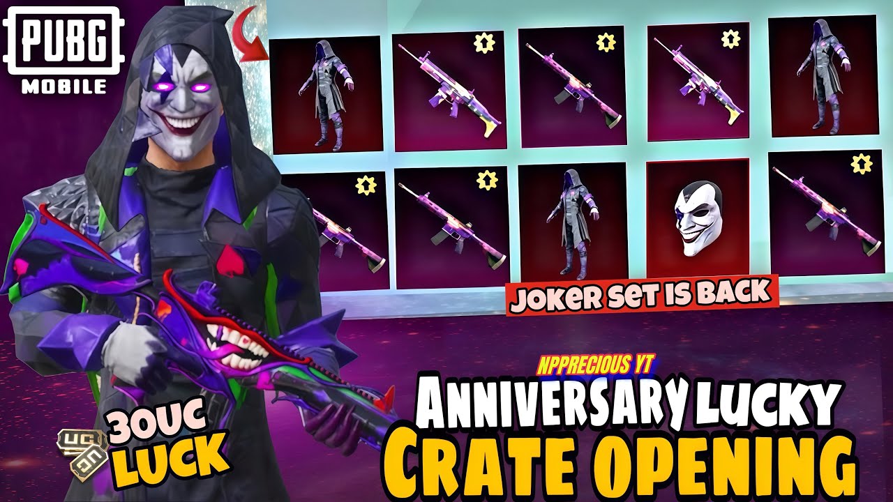 “Anniversary Crate Opening | The Fool M416 | Fool Set | Forest Set | Crate Opening | PUBG MOBILE ” 😱