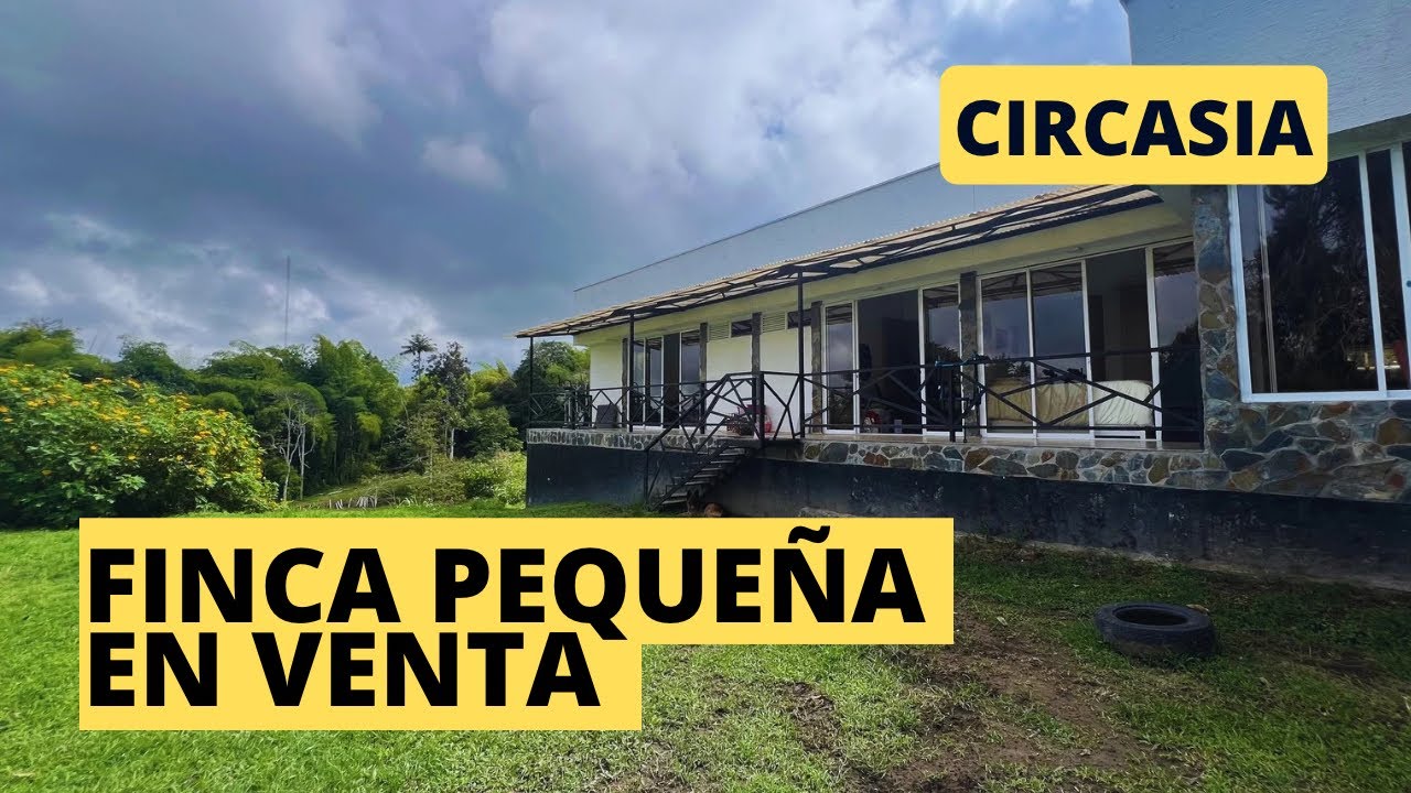 Finca pequeña en venta Circasia Quindío 
