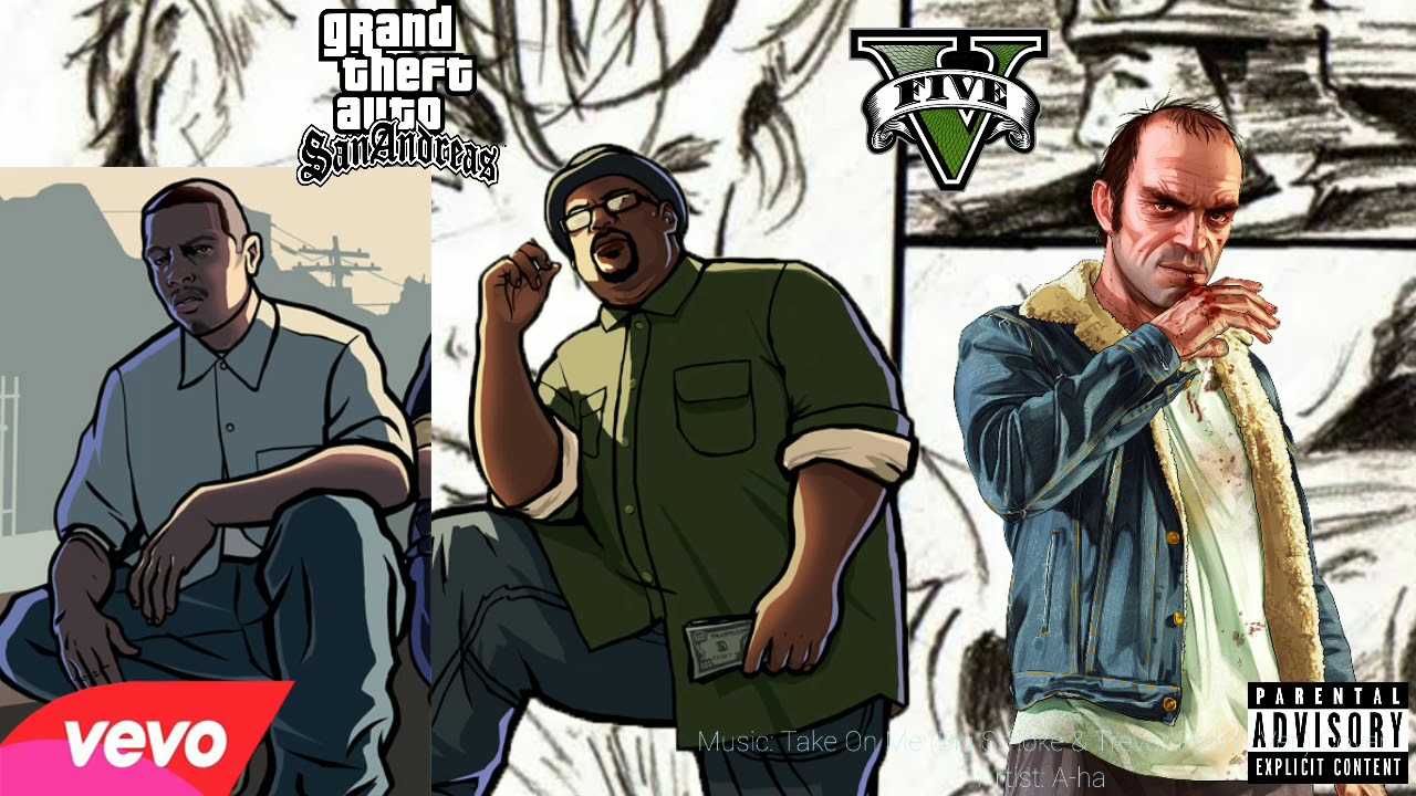 A-ha - Take On Me (GTA Main Characters Ver.) (Original)