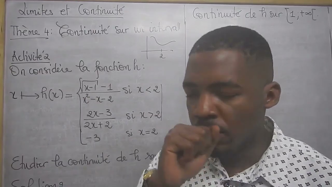 Continuité Sur Un Intervalle