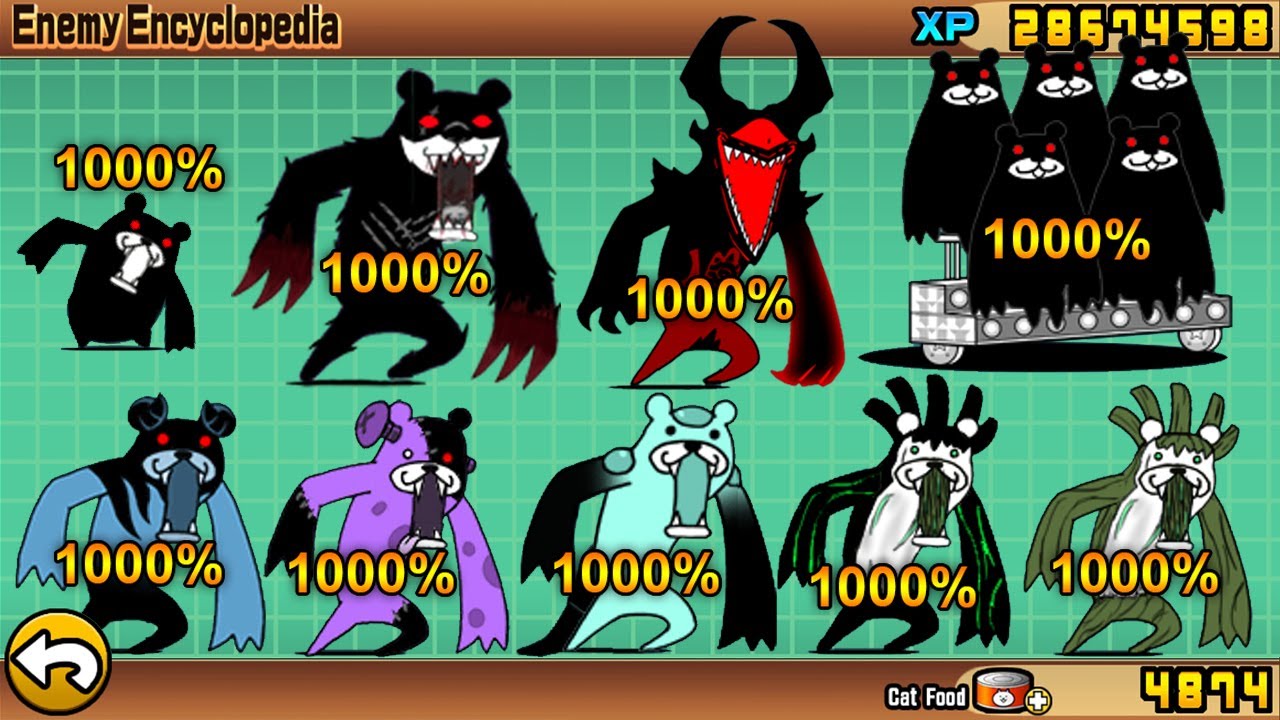 The Battle Cats - Enemies at 1000% (Part 22) All Assassin Custom!