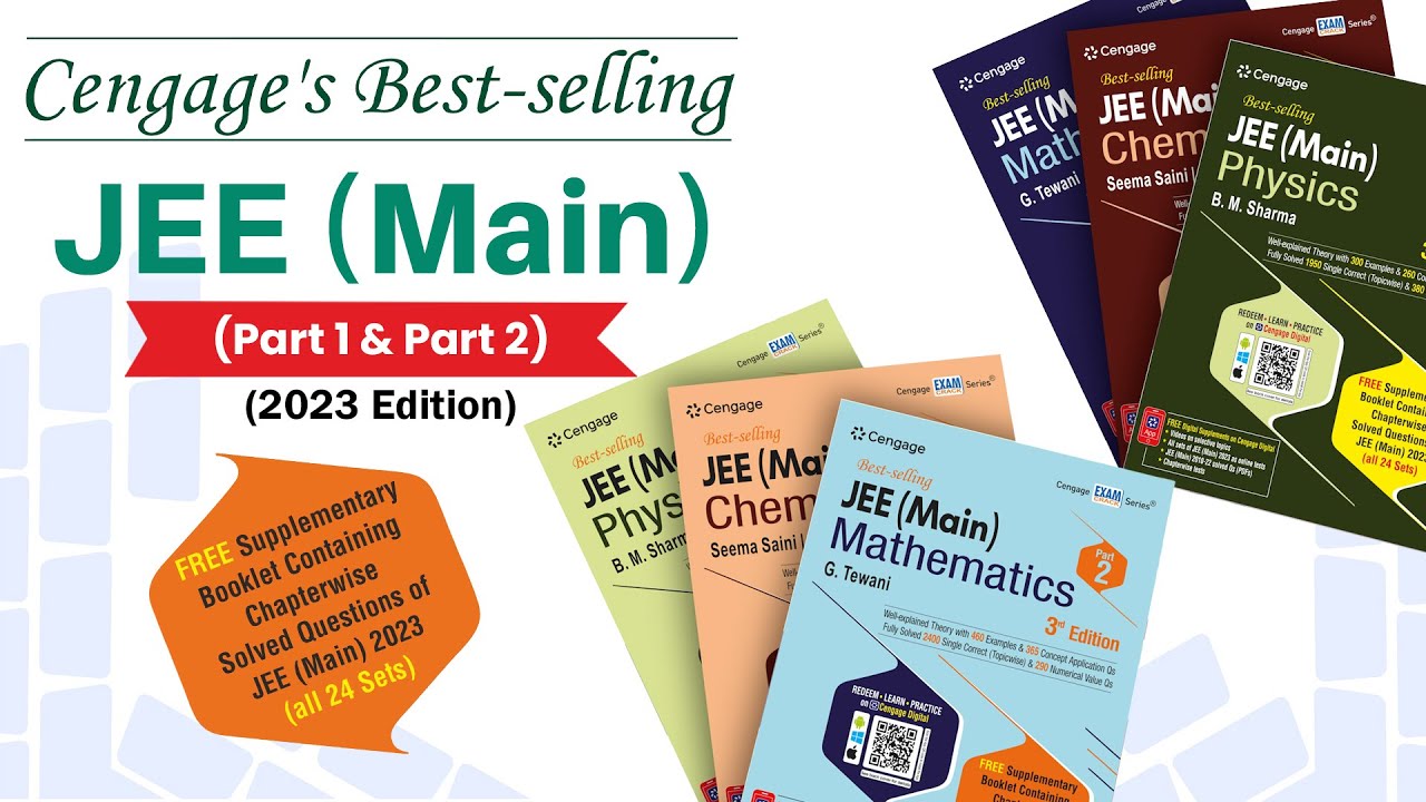 JEE Main Series | 2023 Edition | New Release | Cengage | JEE 2024 | Best-selling #jeemain #jee2024