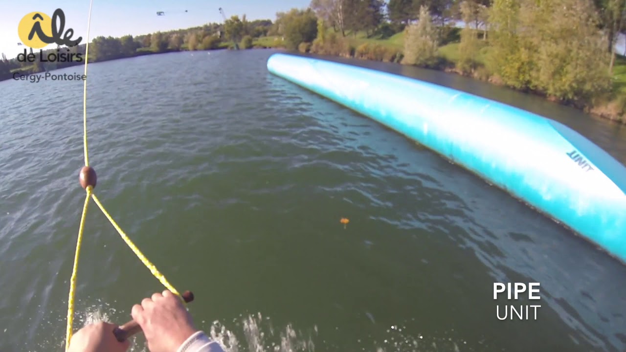 Cergy téléski nautique  wakepark 2015