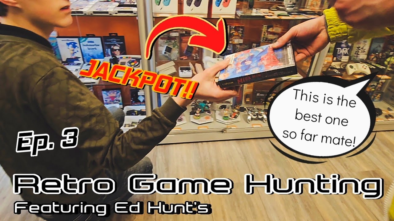 Ep.3 Retro Game Hunting in The Netherlands with Ed Hunt's
