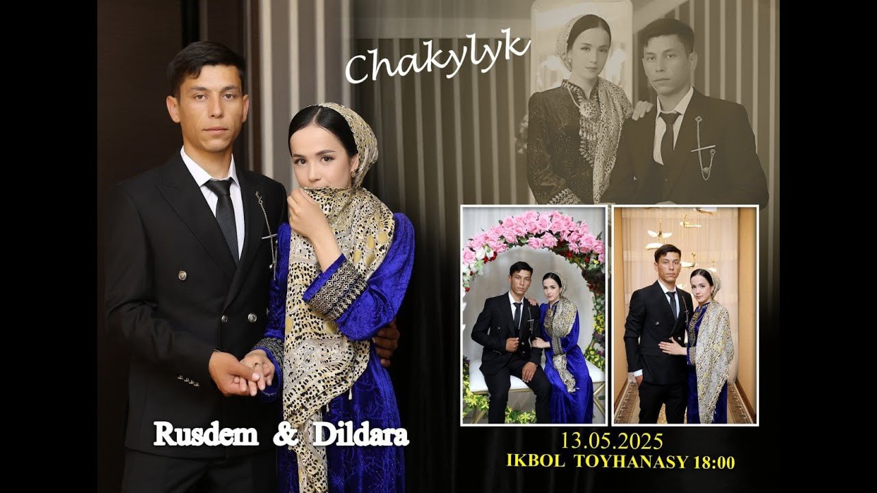 RUSTEM & DILDARA TURTKUL IKBOL TOYXANASY (13 05 2025) UMID STUDIO