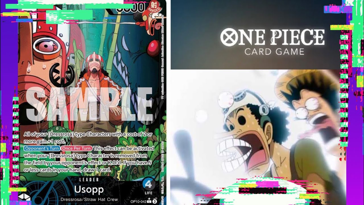 Intro to Usopp // Decklist, Gameplay & In-depth Guide // OPTCG // OP10