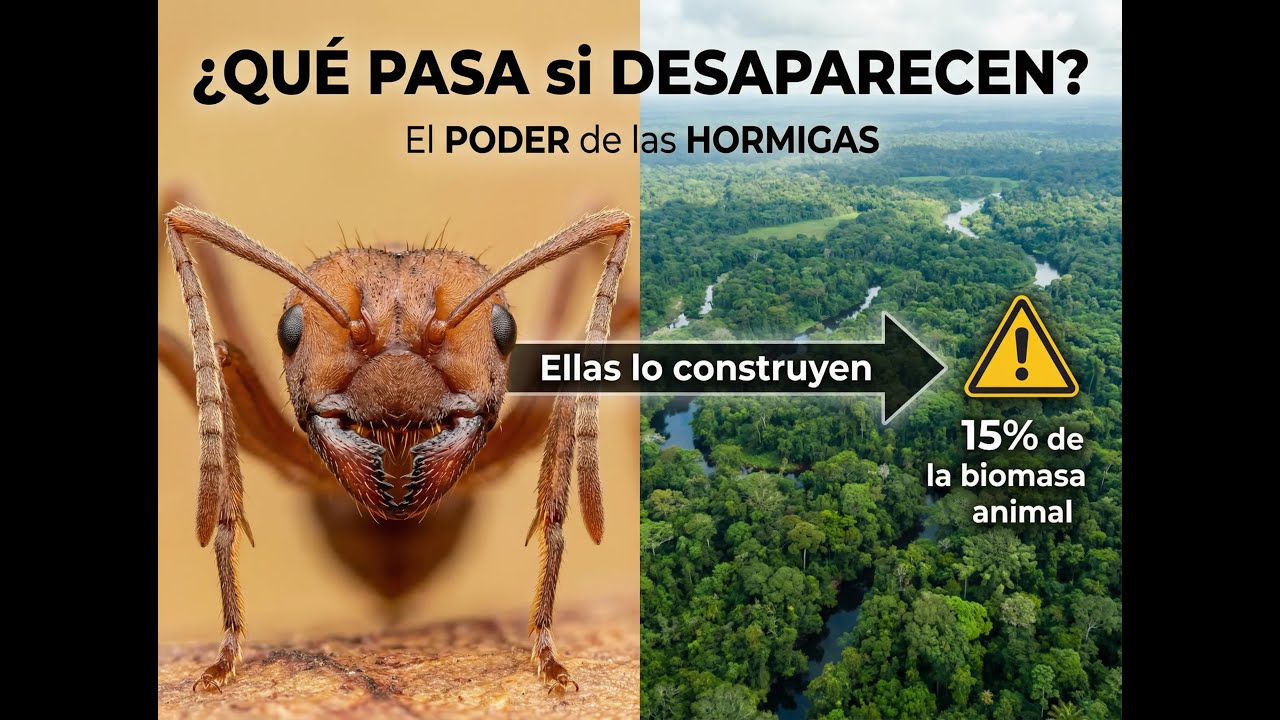Las Hormigas - El Superorganismo que Gobierna el Mundo.. #curiosidades #animals #documental