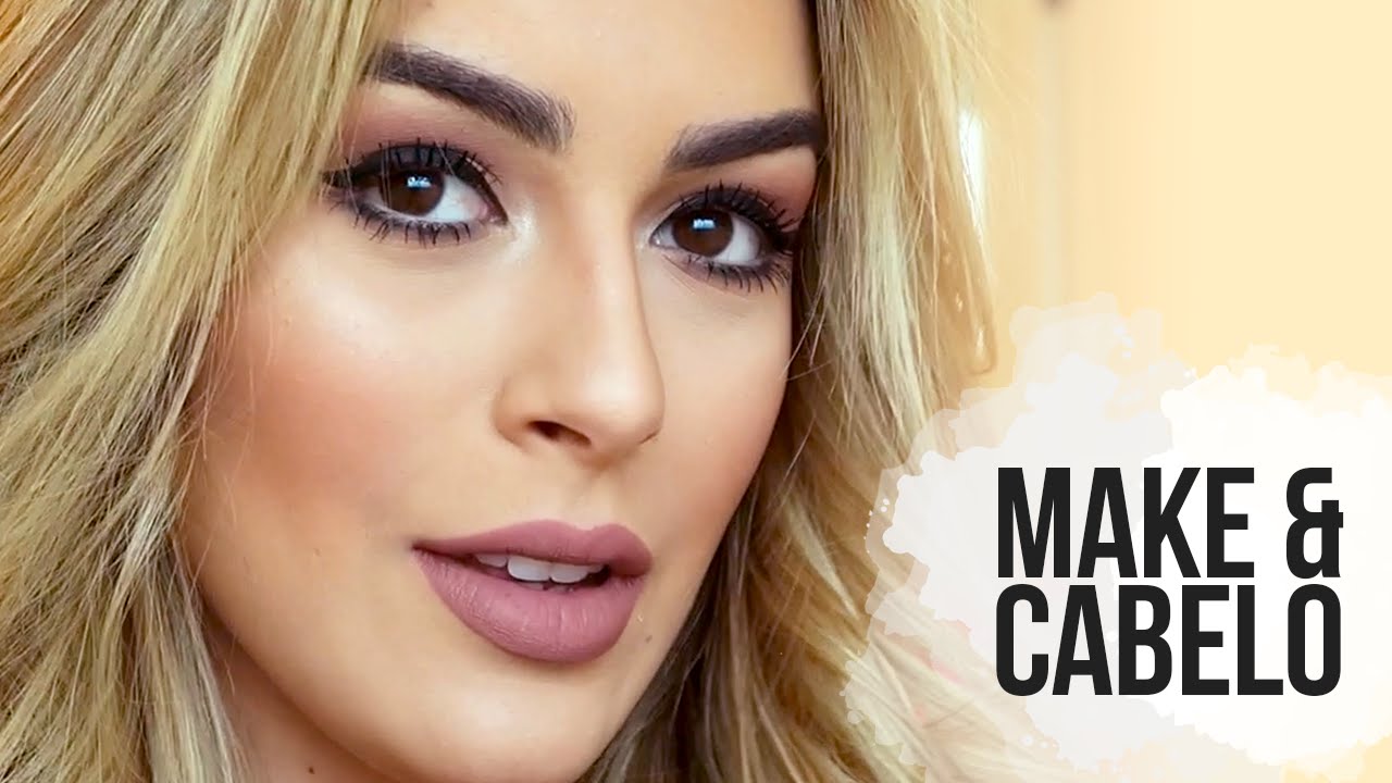 Tutorial de Maquiagem + Cabelo por Mariana Saad