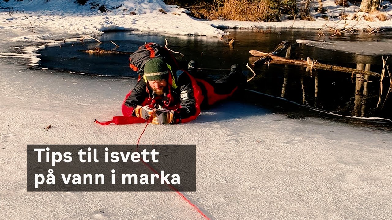 Isvett - husk dette før du går ut på islagte vann i marka