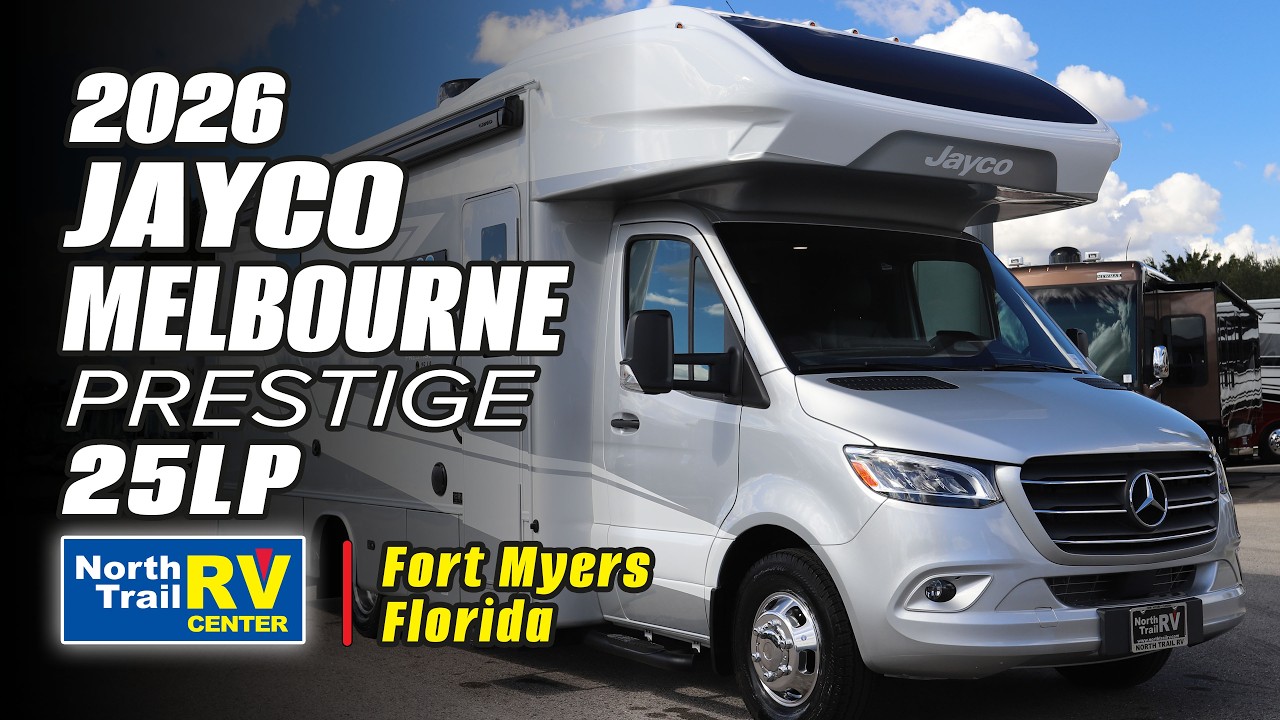 Jayco Melbourne Prestige 25LP 2026 года выпуска | Компактный, но роскошный автодом для пары