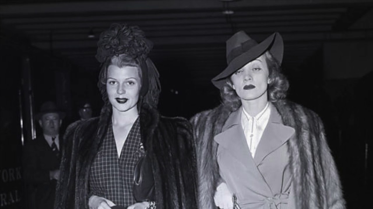 Marlene Dietrich with Welles & Hayworth on their Wedding Day (Interviews, 1943)
