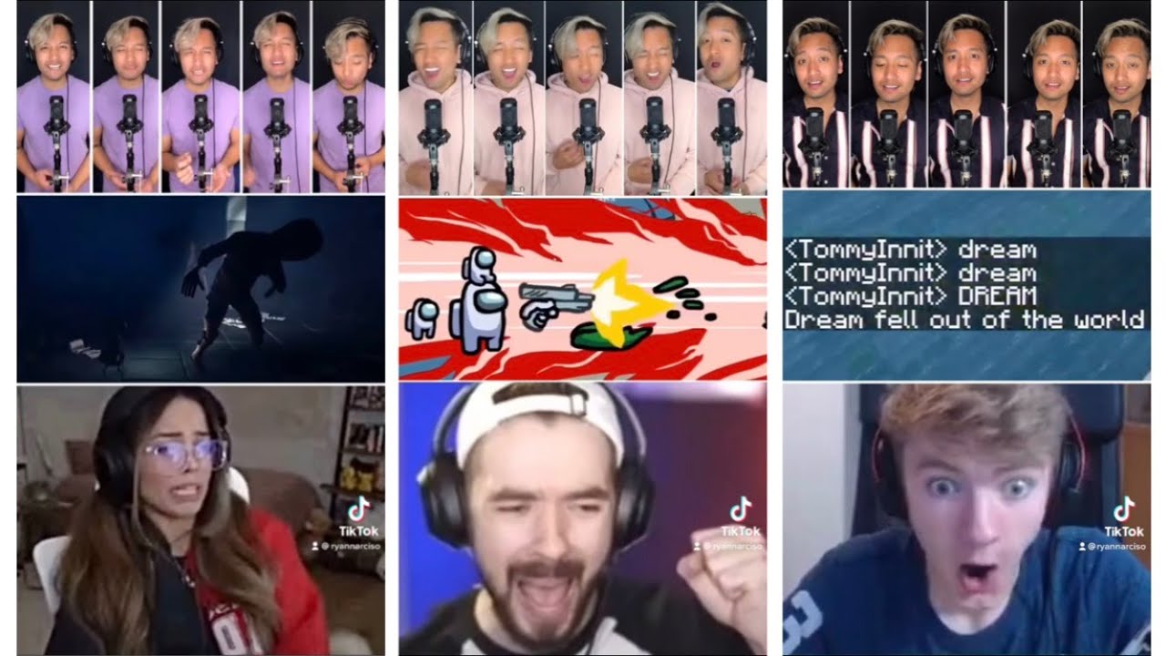 Harmonizing Streamers Vol. 1 - Ludwig, Valkyrae, Sykunno, Jacksepticeye, TommyInnit, Pokimane