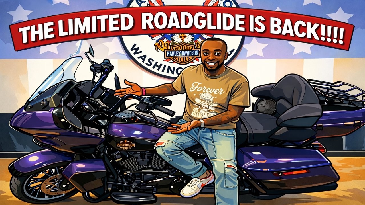 THE NEW REDESIGNED 2026 LIMITED ROADGLIDE IS BACK