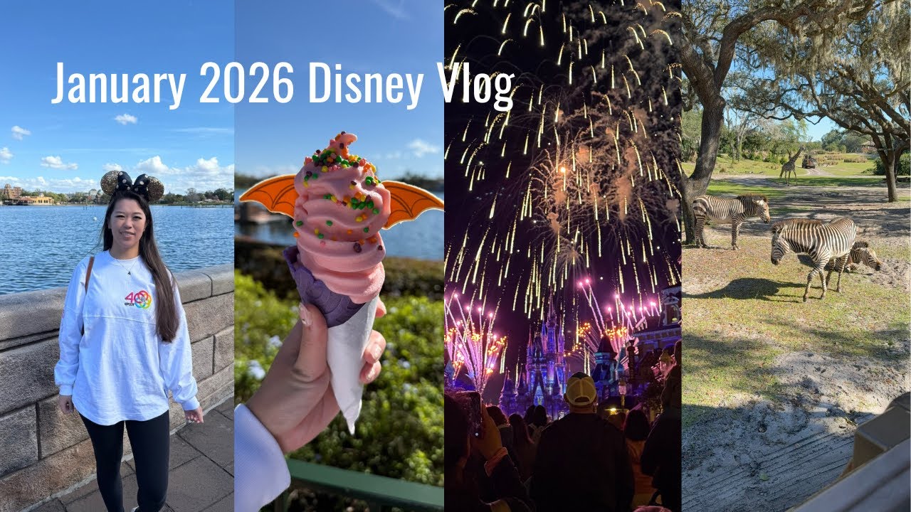 A few days in Disney World| Jan 2026 | Festival of the Arts | Epcot | Magic Kingdom | Animal Kingdom