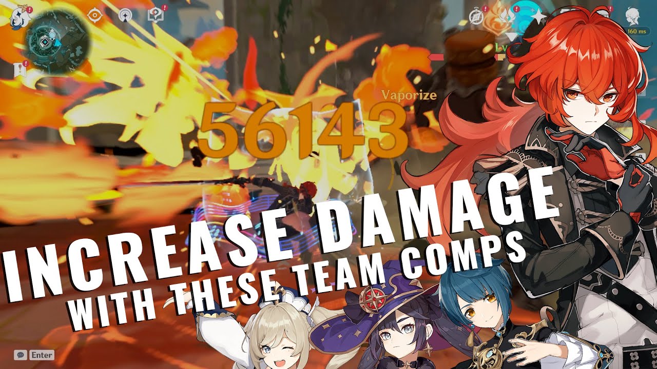 DILUC BEST TEAM COMPS TO MAXIMIZE DAMAGE | GENSHIN IMPACT