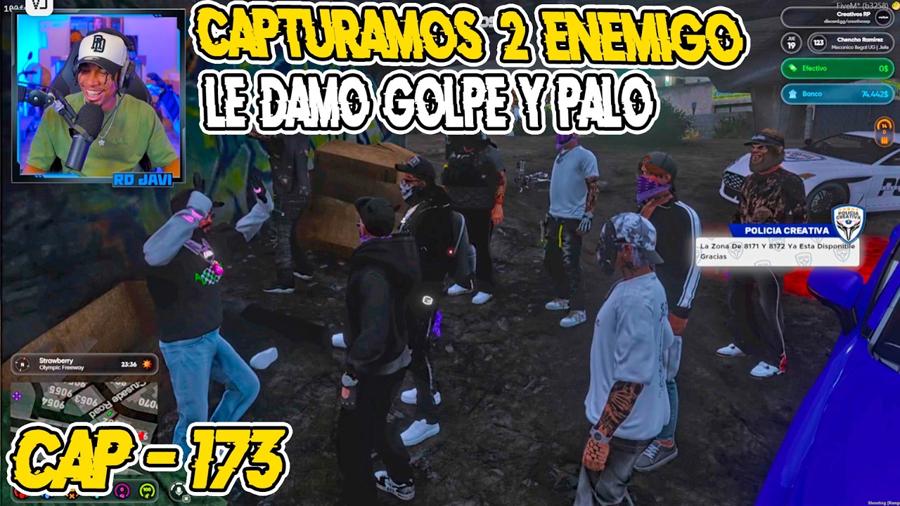 RDJavi: Capturamos 2 Enemigo Le Damo Golpe y Palo