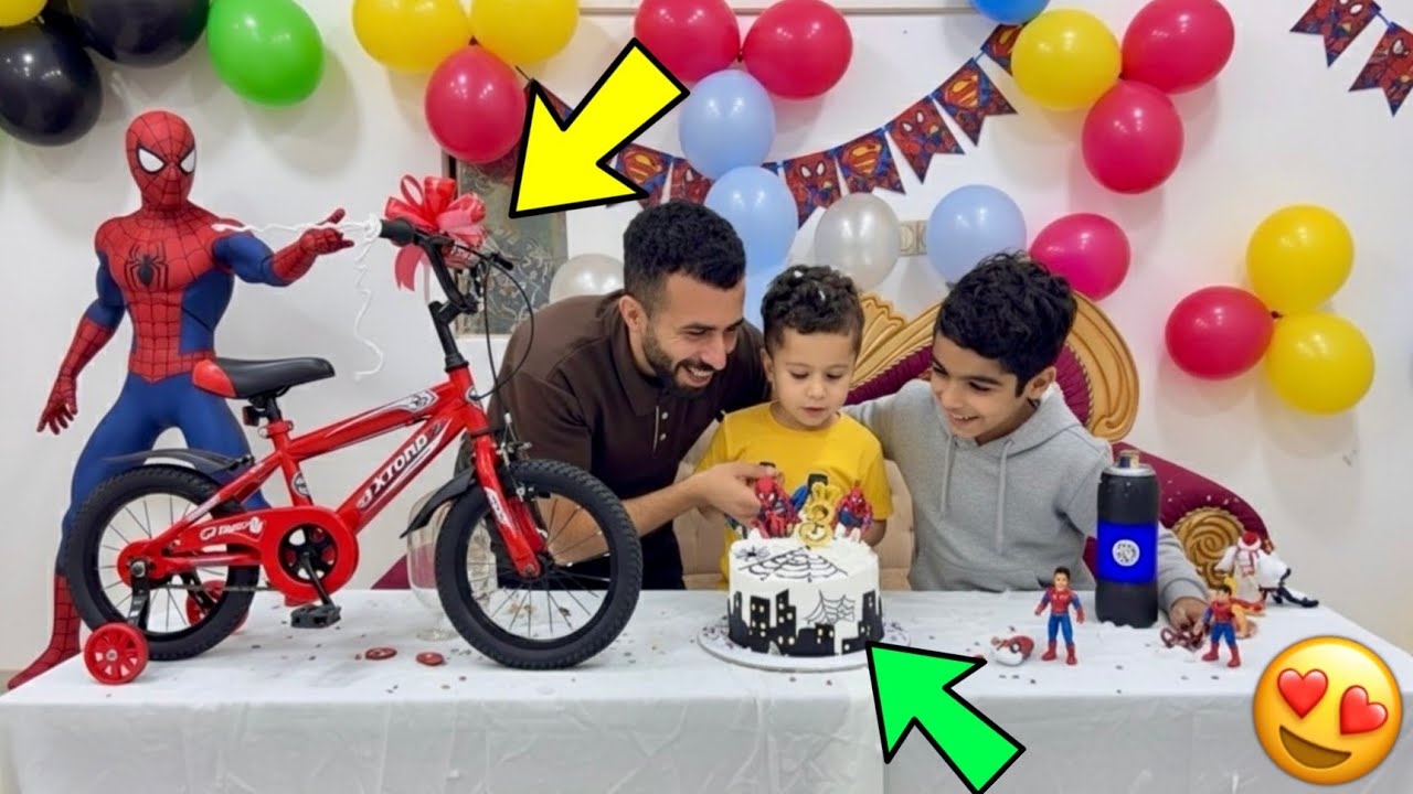 شوفو شنو كانت😱 مفاجأة🎁 عيد ميلاد أيوني!! ما توقعها أبد 🚲🎉