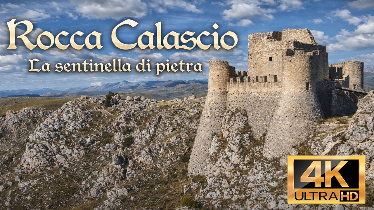 Rocca Calascio 4K con drone – Castello più Alto d’Italia | Abruzzo