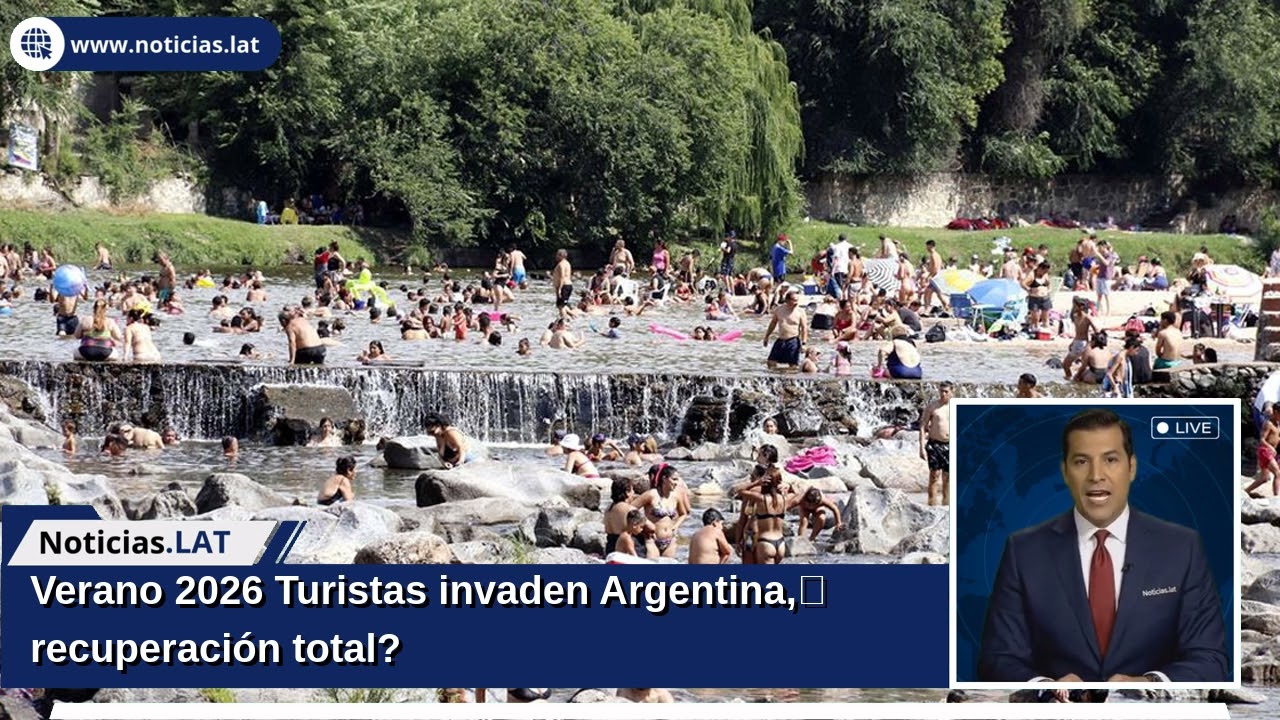 Verano 2026: Turistas invaden Argentina, ¿recuperación total?