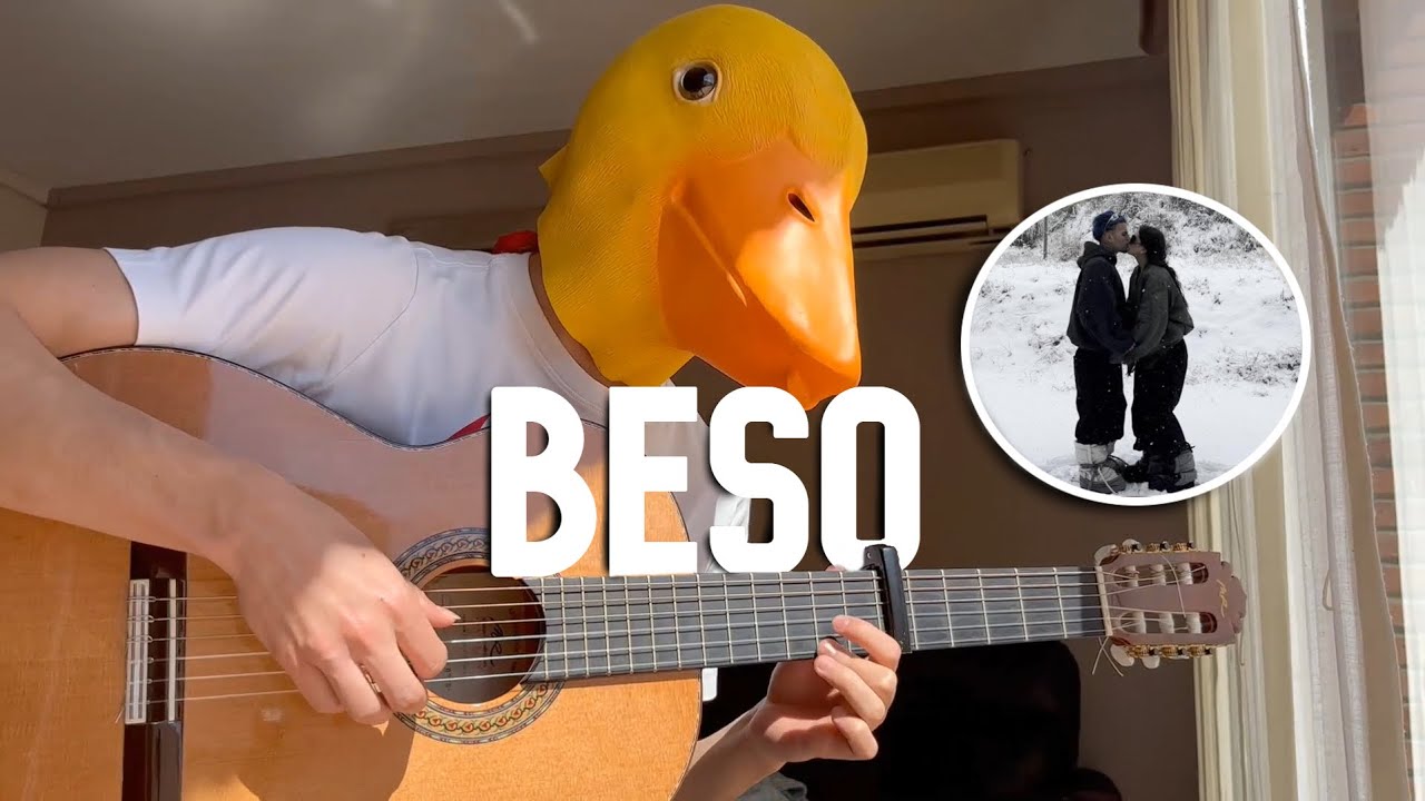 BESO - ROSALIA, RAUW ALEJANDRO | GUITARRA FINGERSTYLE COVER