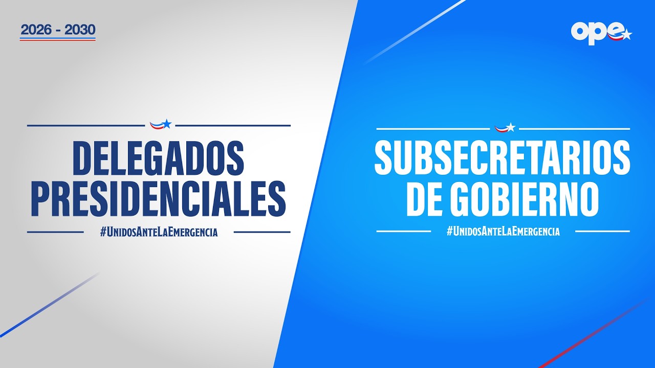 El Presidente Electo presenta Subsecretarios y Delegados Presidenciales