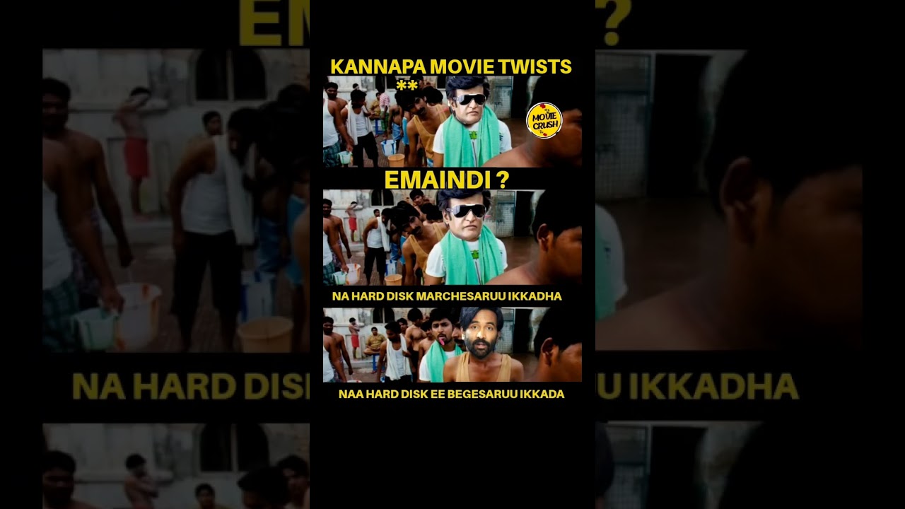 #Kannappa hard disk is missing from the office someone had stolen it from the office #prabhas