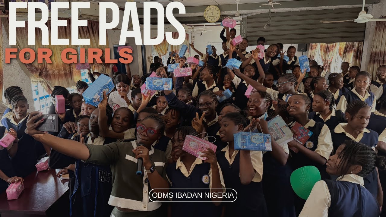 Empowering Girls at OBMS Nigeria: Free Pad Outreach