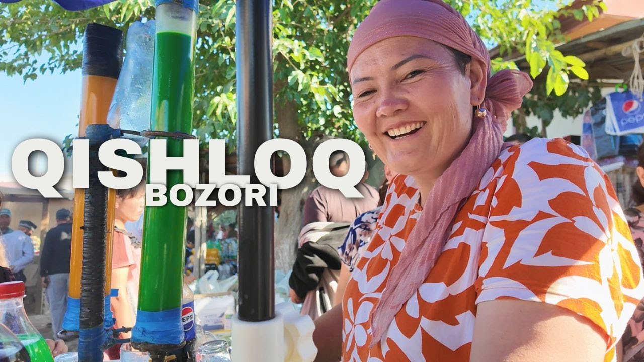 QISHLOQ BOZORI. HAQIQIY QISHLOQ MANZARASI / MUHABBAT BILAN