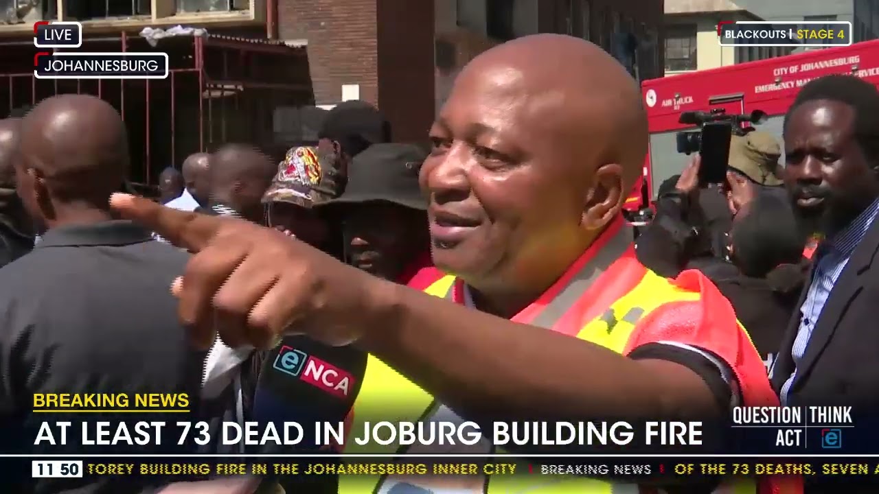 Joburg CBD Fire | 'Amend the property law' - Joburg Transport MMC Kenny Kunene