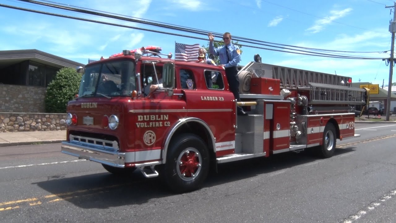 Dublin,pa 100th Anniversary Parade & 2015 Bucks County Parade  6/13/15