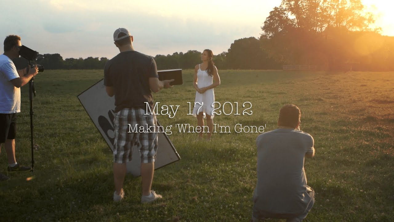 Making the music video 