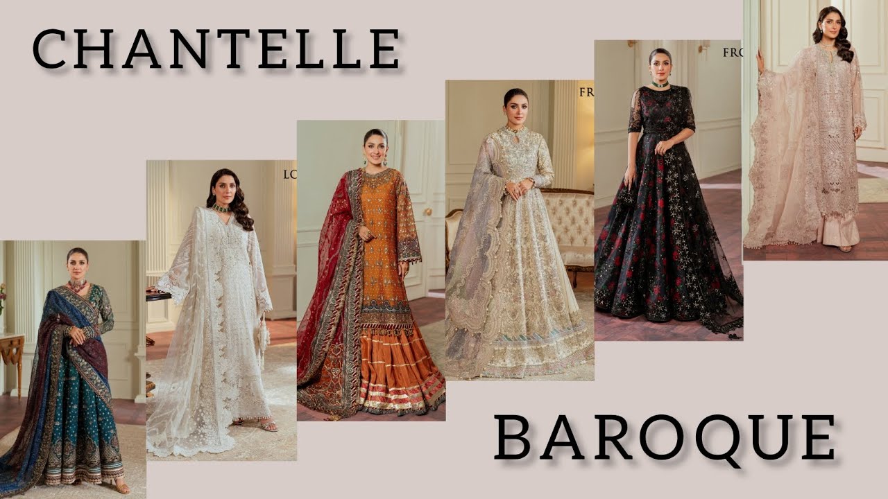CHANTELLE NEW BAROQUE COLLECTION 2025 UNBOXING LATEST  EMBROIDERED CHIFFON