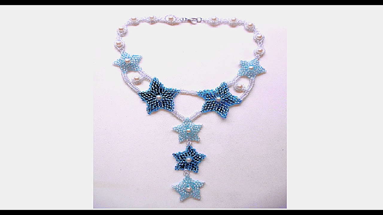 Tutorial-collar estrellas♥ AMC.