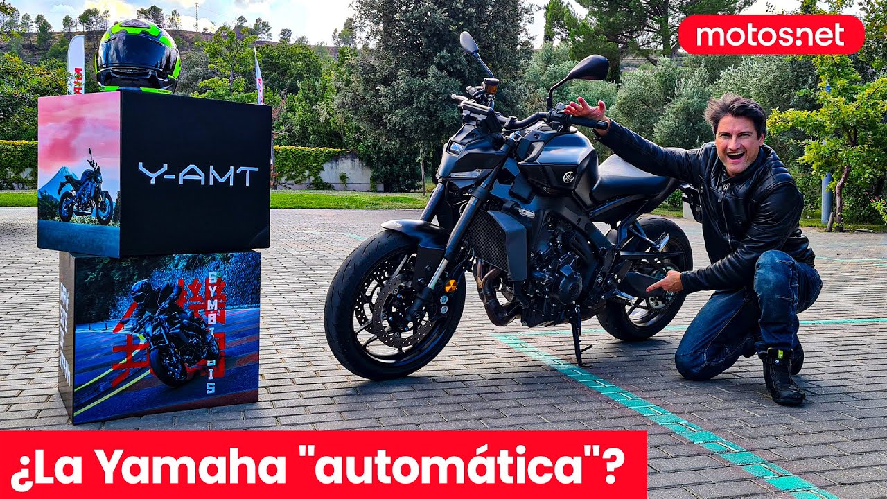 🏧 Yamaha MT-09 Y-AMT 2025 / Su cambio automatizado te va a encantar /  Test / Review 4K / motos.net
