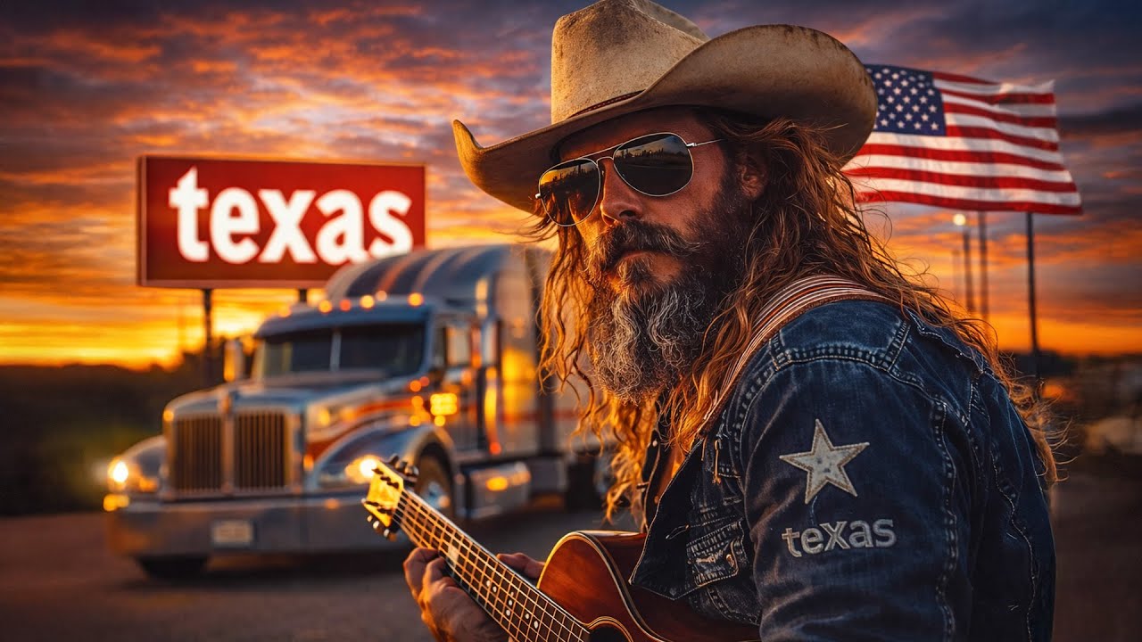 TRUCKER COUNTRY 🇺🇸 The Sound of Texas Roads 🚛🔥