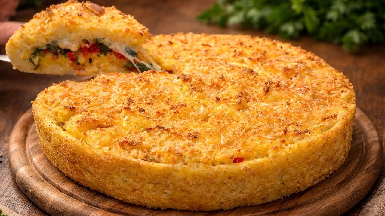 Sbriciolata di patate: Dopo questa non vorrai più le solite torte salate!