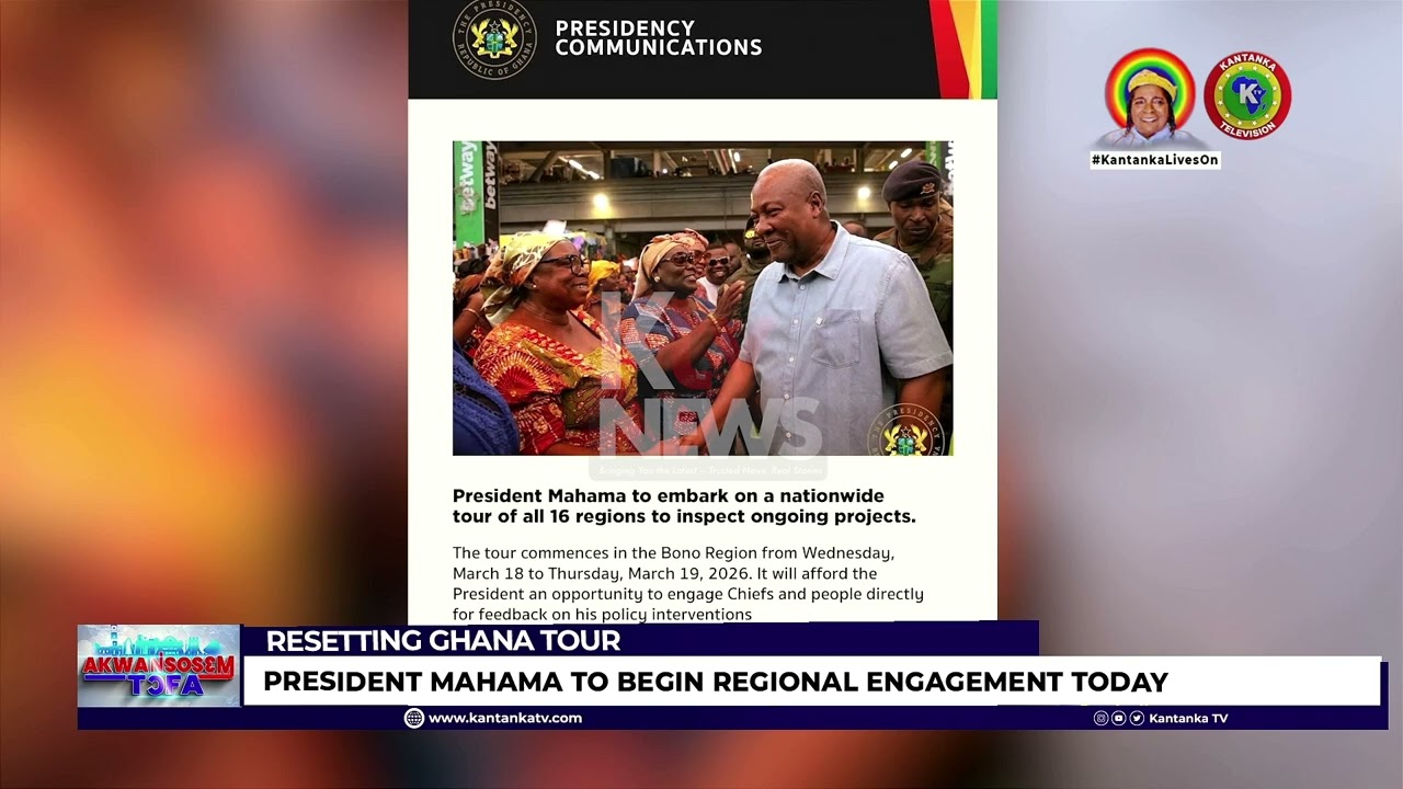 President Mahama to begin regional engagement today