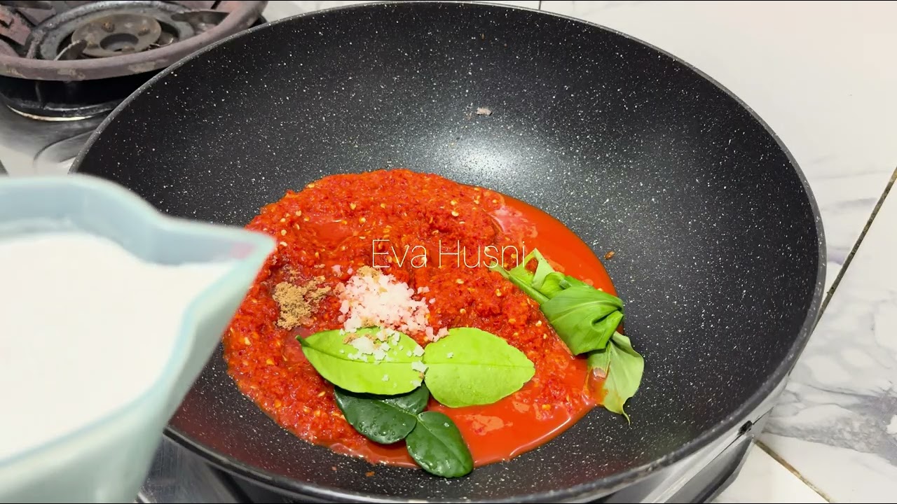 RESEP SAMBALADO TANAK ENAK DAN MUDAH