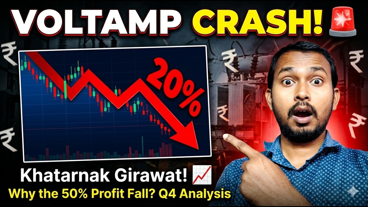 Why Voltamp Transformers Share Crashed 20% Today? 🚨 Q4 FY26 Results Analysis