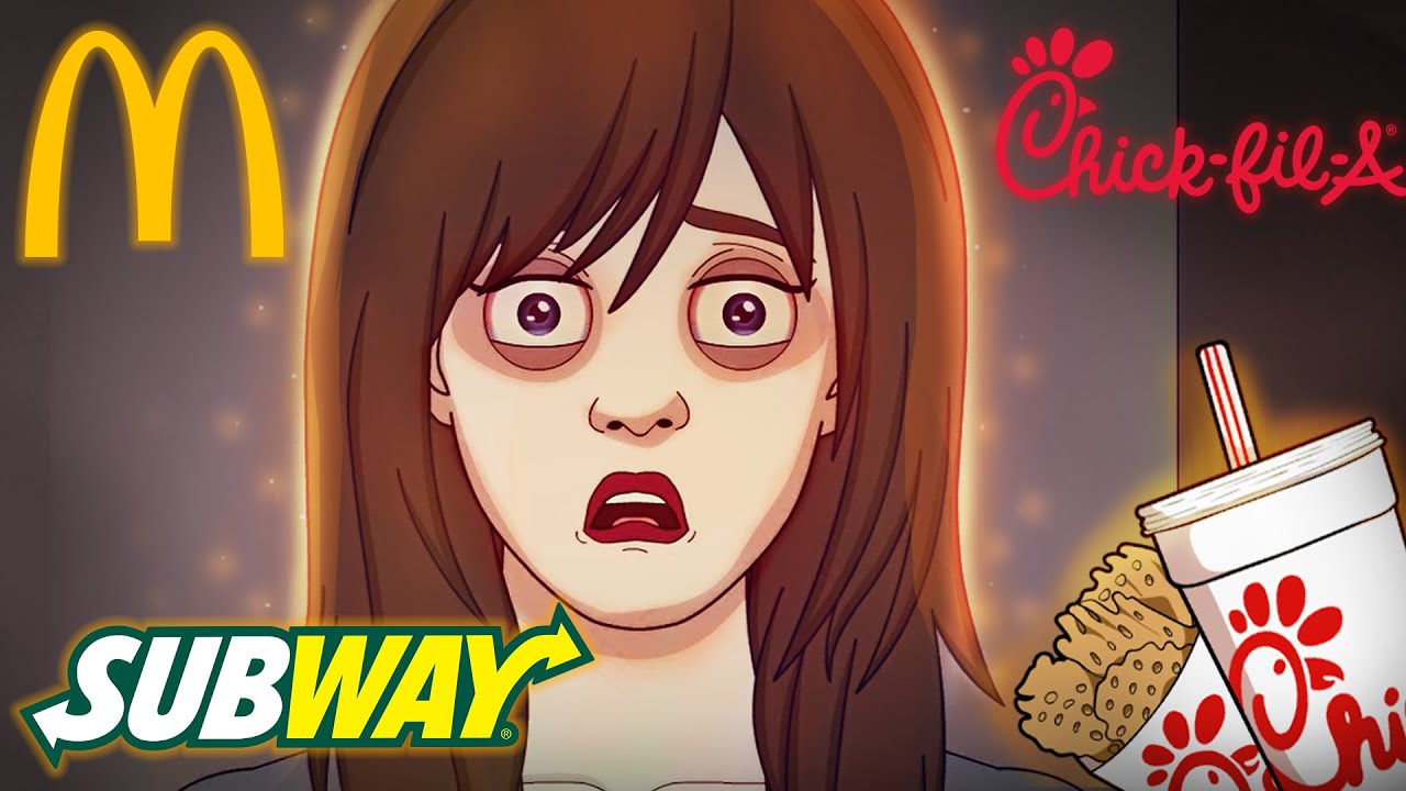 8 FAST FOOD DRIVE THRU Horror Stories Animated