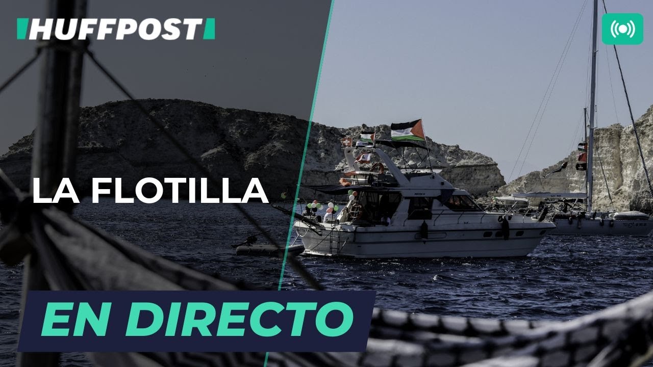 DIRECTO | El MARINETTE, el único barco de la Flotilla que sigue navegando hacia GAZA | El HuffPost