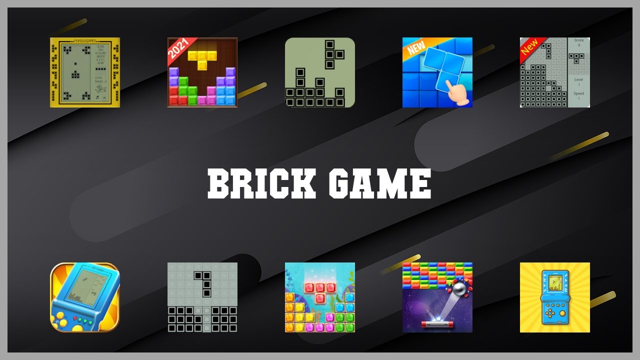 Top 10 Brick Game Android Apps